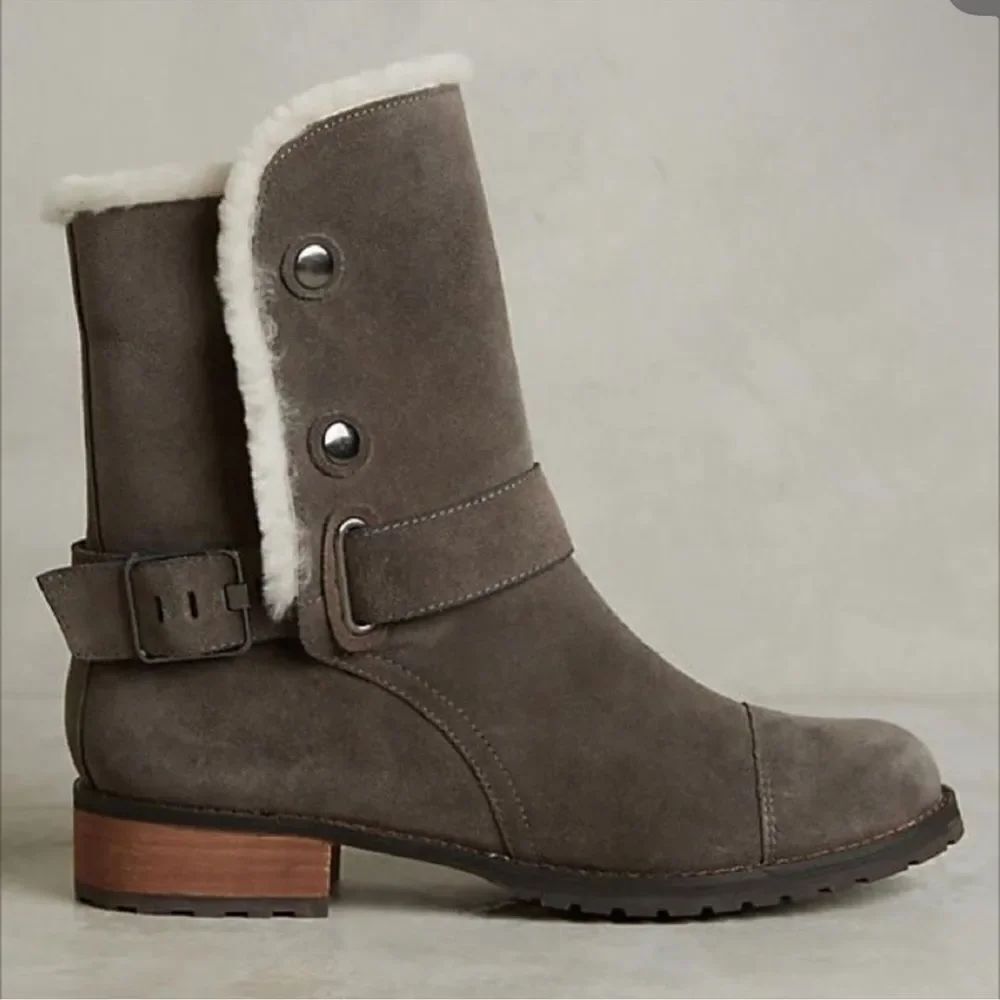 Anthropologie Matt Bernson Tundra Shearling Boots